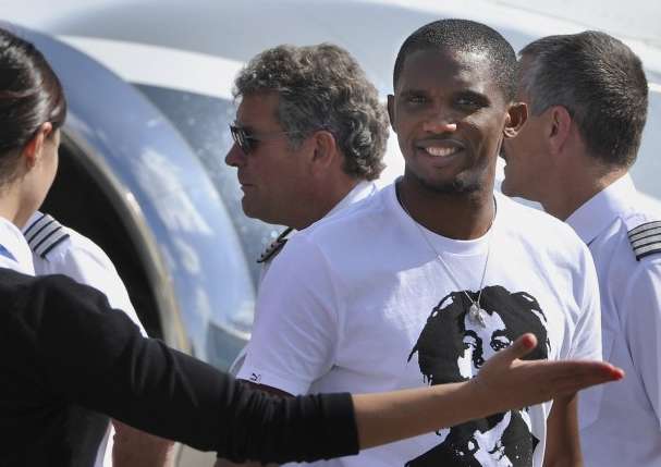 Photo: Eto&rsquo;o et Bob Marley