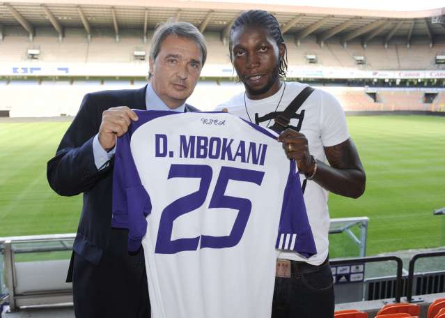 Photo : Mbokani à Anderlecht