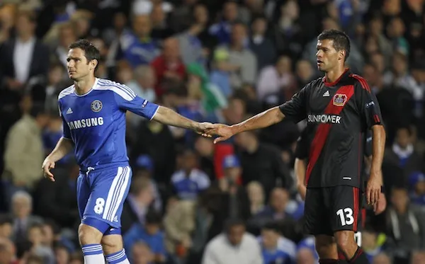 Photo: Lampard et Ballack réunis