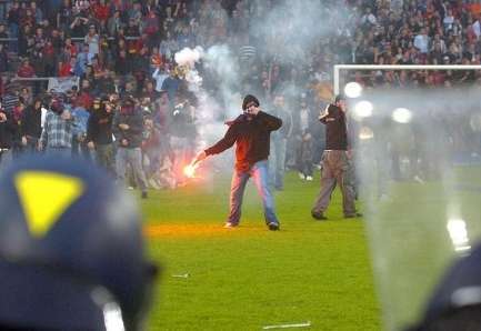 Un hooligan allemand condamné