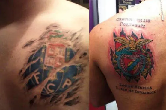 Photo : Le classico portugais en tatouages