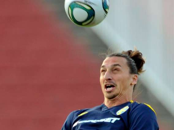 Photo : La sale face de Zlatan