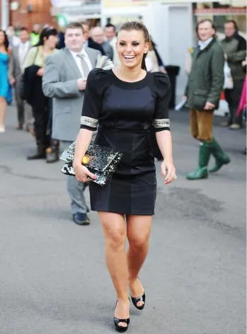 Coleen Rooney se fait gronder