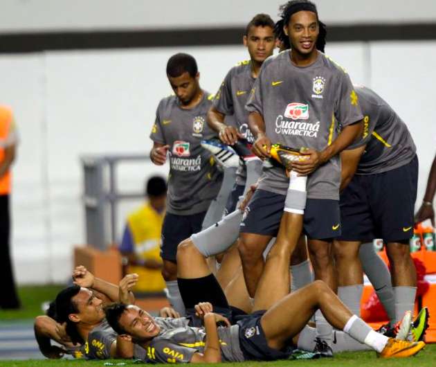 Photo : Ronaldinho, ce sadique&#8230;