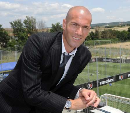 Zidane au Parc des Princes