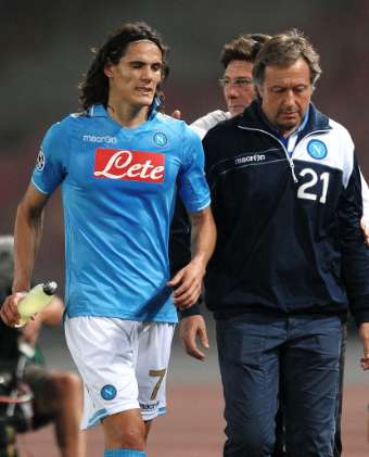 Cavani et Pazzini out