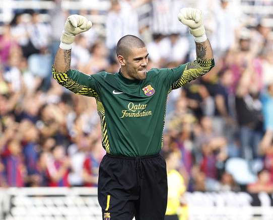 Victor Valdés, sportif catalan de l&rsquo;année