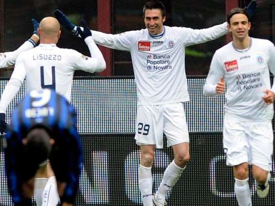 L&rsquo;Inter battue par Novara