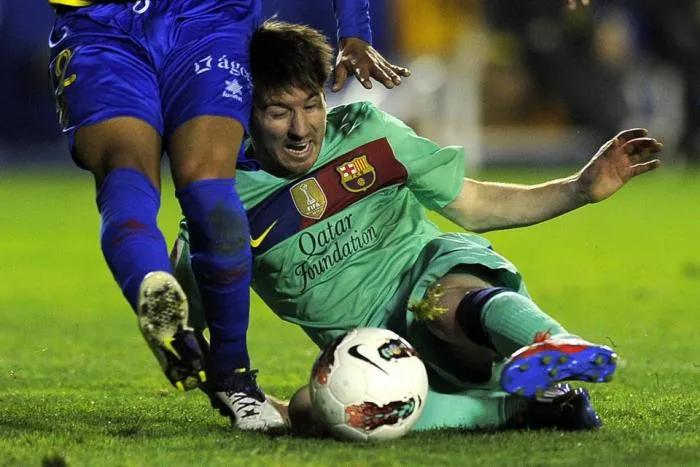 Photo : Lionel Messi a dur, très dur