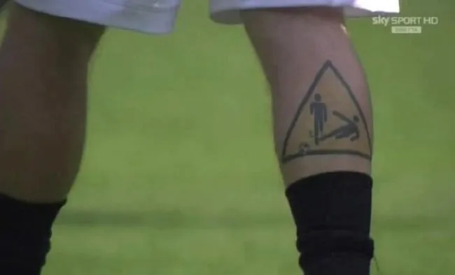 Photo : Le tattoo de De Rossi