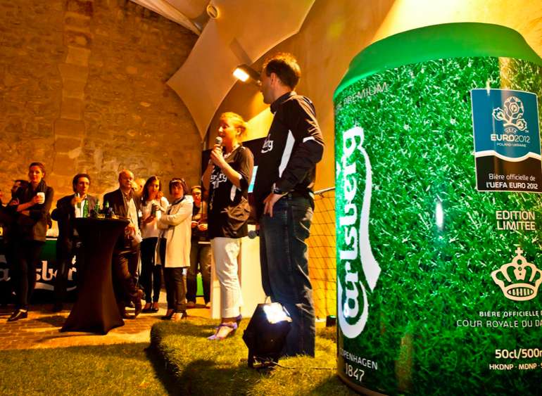 Carlsberg lance sa canette Euro !