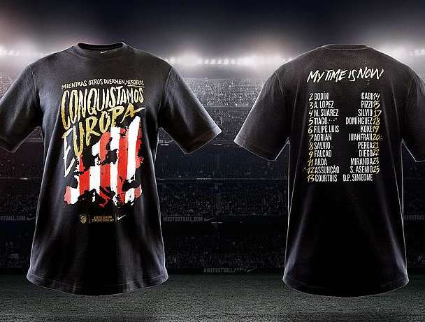 Photo : Le tee-shirt taquin de l&rsquo;Atlético