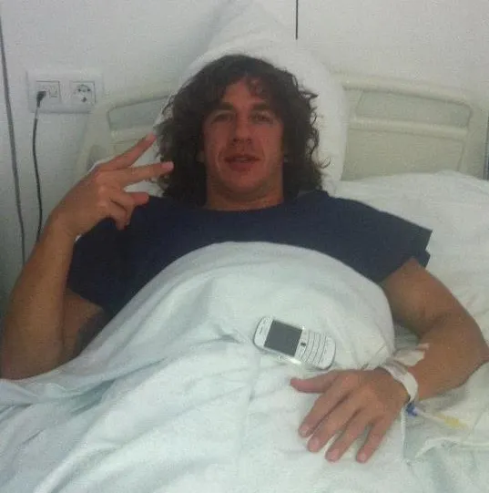 Photo : Puyol va bien