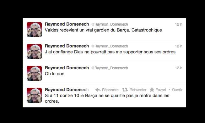 Raymond Domenech curé ? (suite)