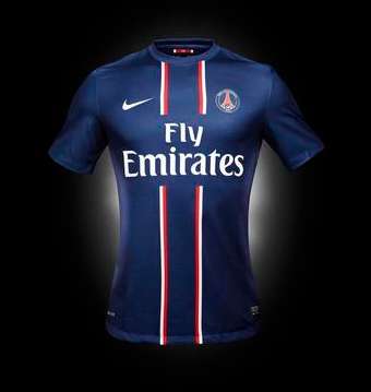 Photo : Le maillot du PSG 2012-13