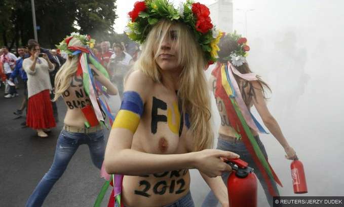 Photo : Femen entre dans la compét&rsquo;