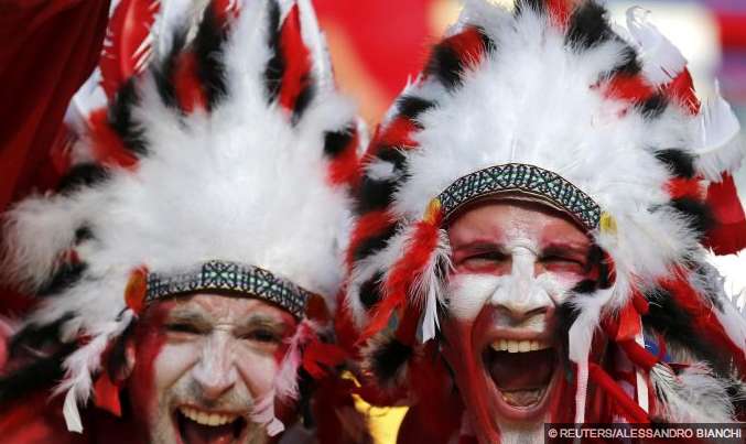 Photo : Supporters danois