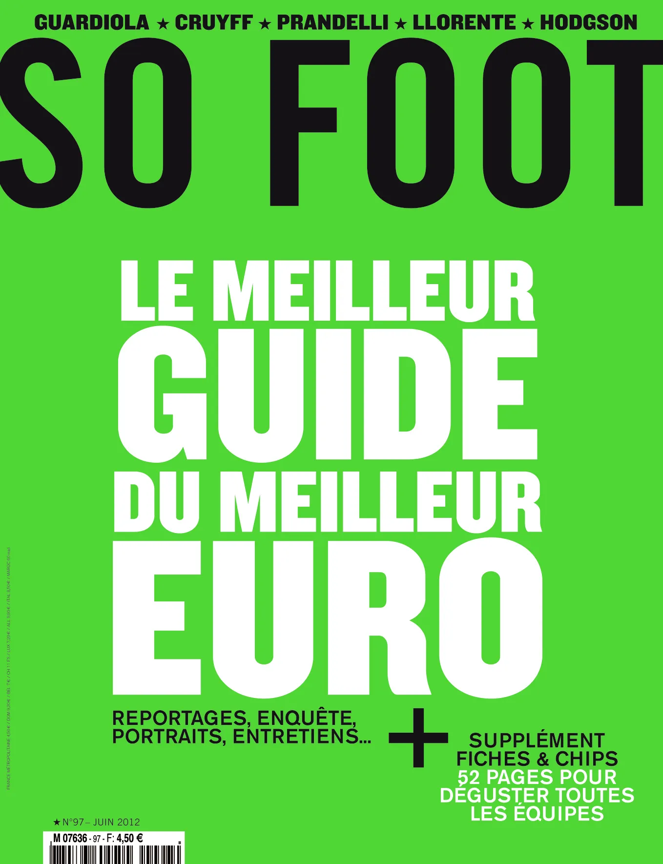 SO FOOT &#8211; N°97 &#8211; EURO 2012