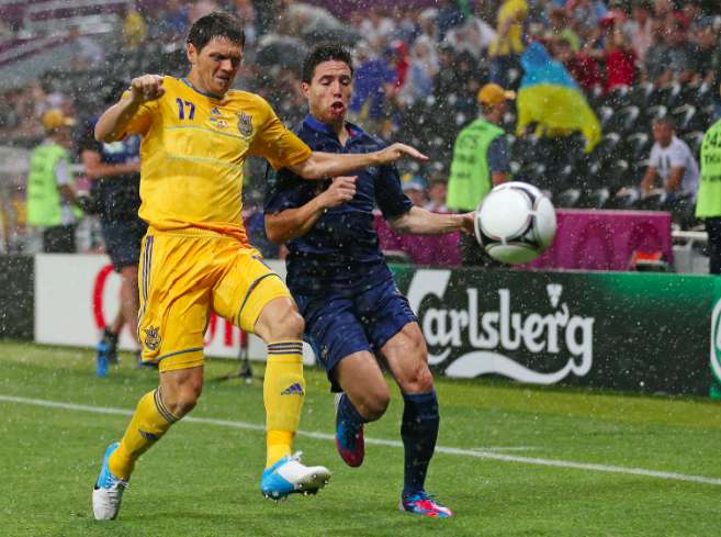 Les Bleus dansent sous la pluie