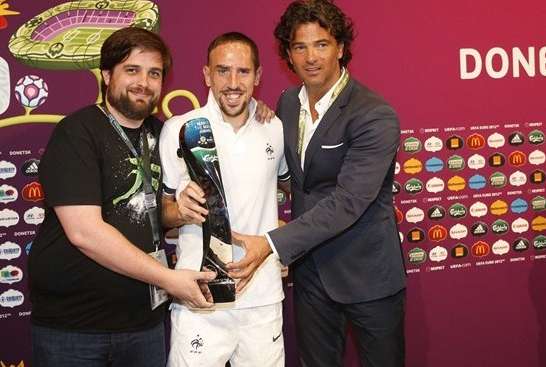 On était à la remise du trophée Man of the Match