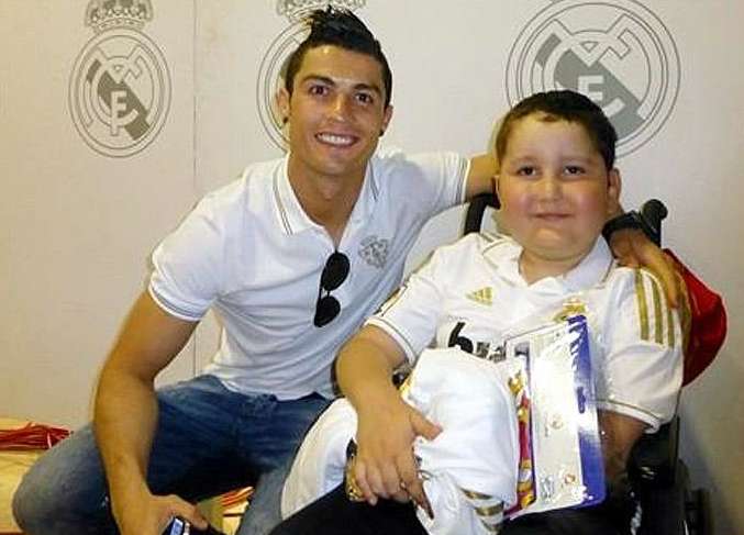 Photo : Cristiano grand seigneur