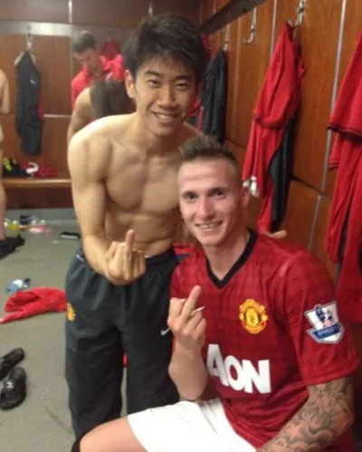 Photo: Kagawa et Büttner vous saluent