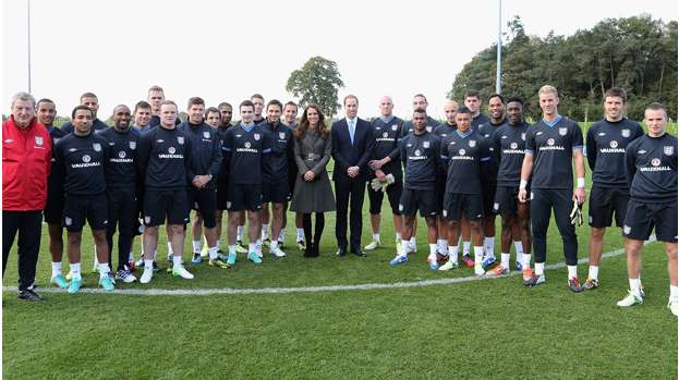 Photo : Kate Middleton et les Three Lions