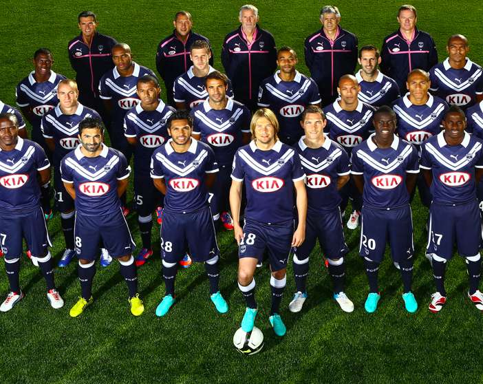 Photo : Les Girondins en plongée