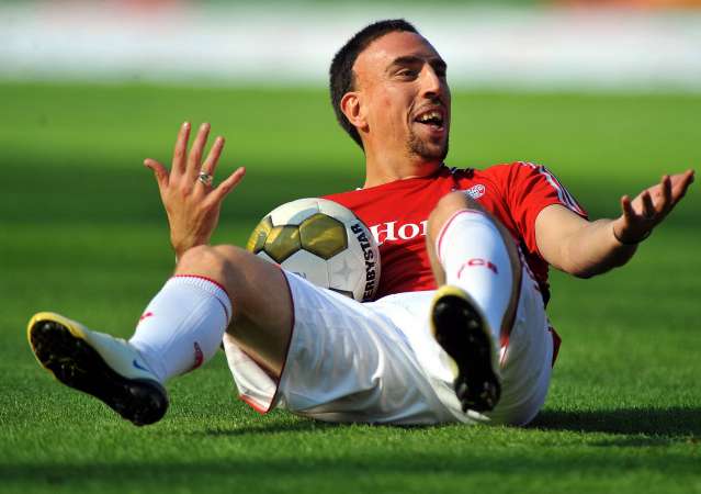 Franck Ribéry chez le médecin