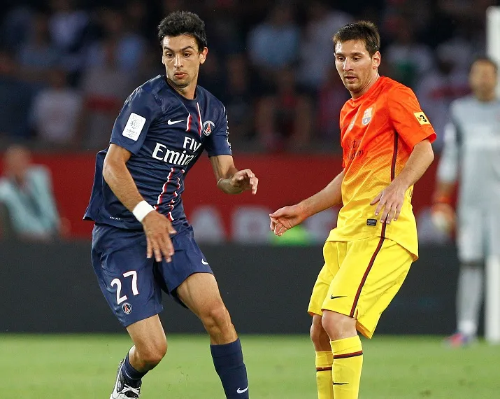 Pastore vote Messi