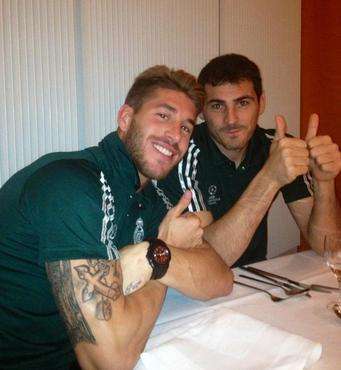 Photo : Casillas vote Ramos