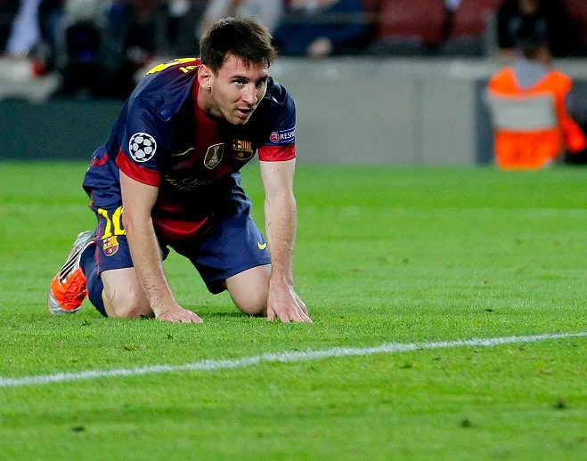 Messi dit peut-être adieu au record