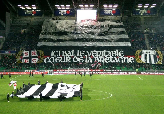 Photo : un tifo « breton »