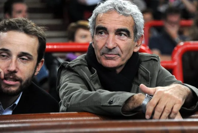 Domenech face aux journalistes