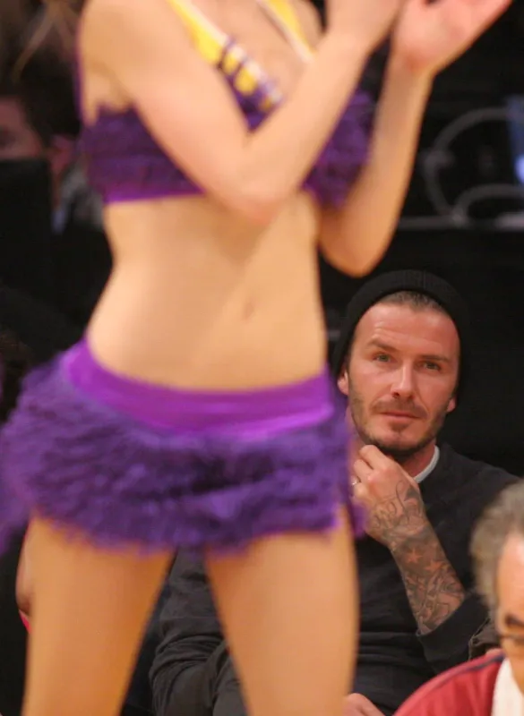 Photo : Beckham profite de LA