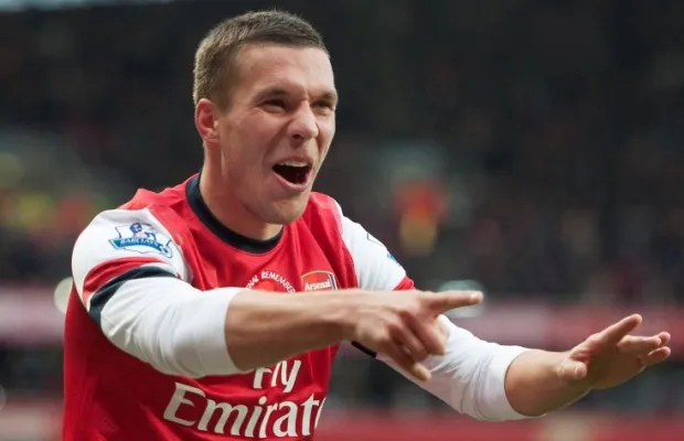 Podolski fan du «<span style="font-size:50%">&nbsp;</span>petit<span style="font-size:50%">&nbsp;</span>» Cazorla