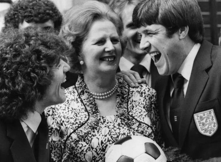 Thatcher, la Dame de foot