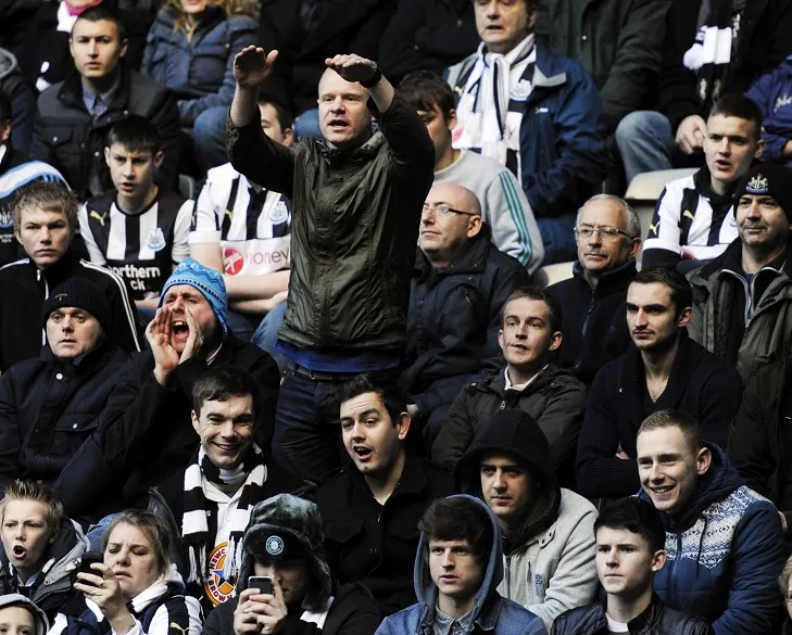 La mauvaise blague de fans de Newcastle