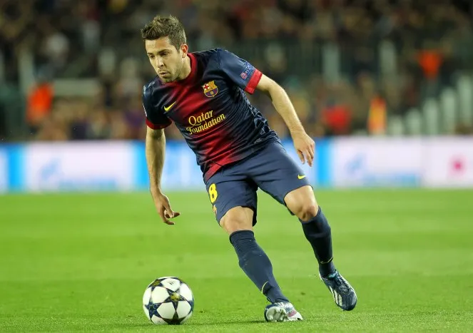 Jordi Alba, cinq étoiles au guide du vice