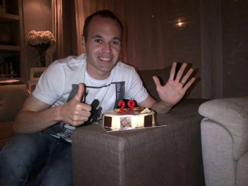 Photo : Iniesta fait le doublé