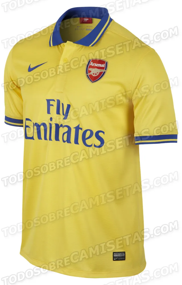 Photo : Le maillot away d&rsquo;Arsenal