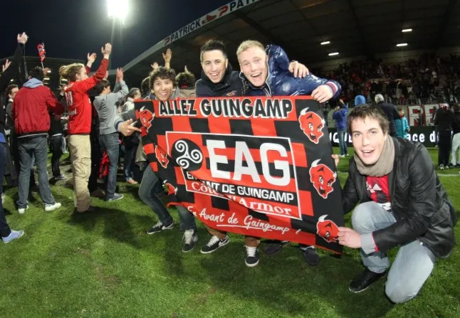 On était au Roudourou pour la montée de Guingamp en Ligue 1