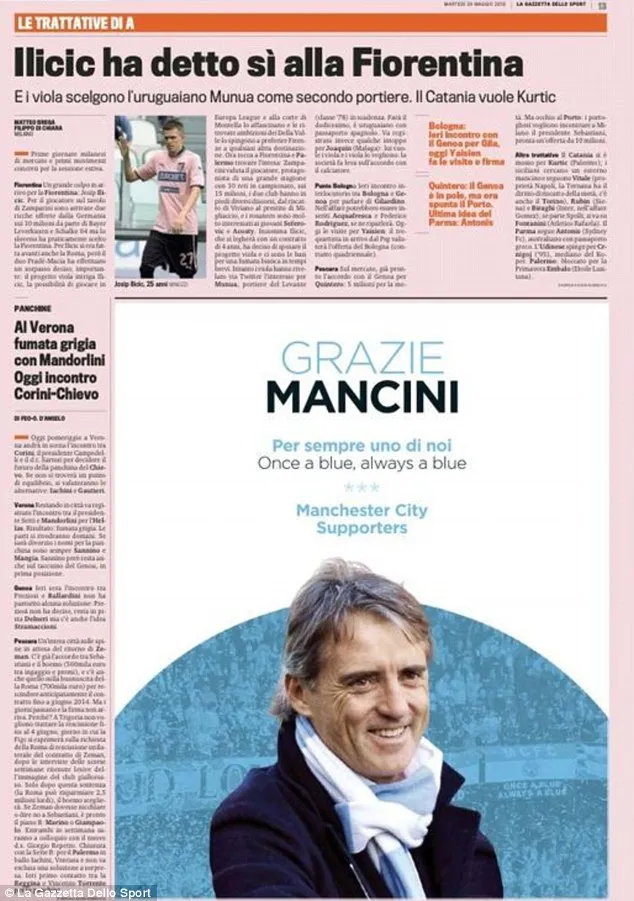 Photo : Merci Mancini