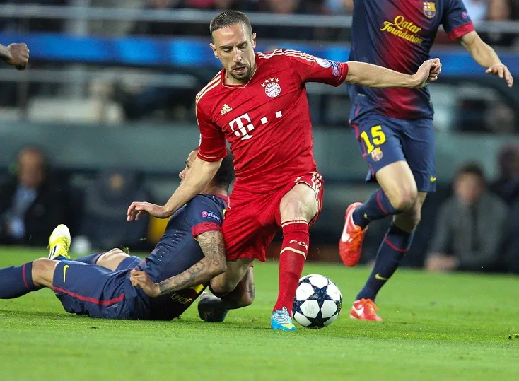 Ribéry, ce petit cochon