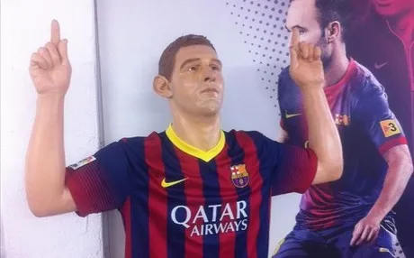 Photo : La statue de Messi