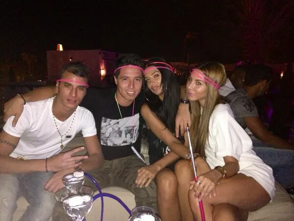 Photo : Nasri en bonne compagnie