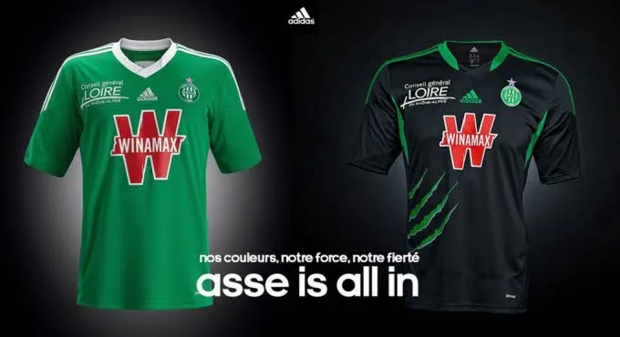 Photo : Les nouveaux maillots de l&rsquo;ASSE