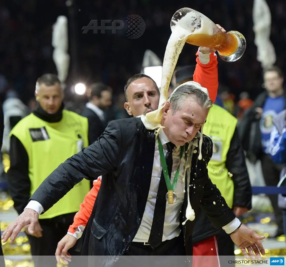 Photo : Ribéry et la bière, acte II