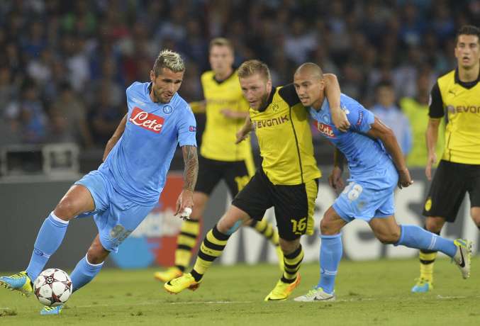 En direct : Borussia Dortmund &#8211; Naples (3 &#8211; 1)