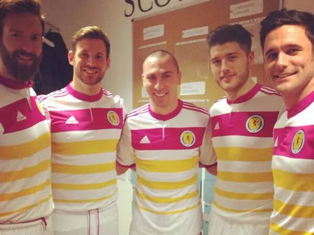 Photo : Le maillot Malabar de l&rsquo;Ecosse